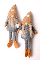 Coffee Lover Gnomes Set of 2 in Beige-Womens-Stay Foxy Boutique, Florissant, Missouri