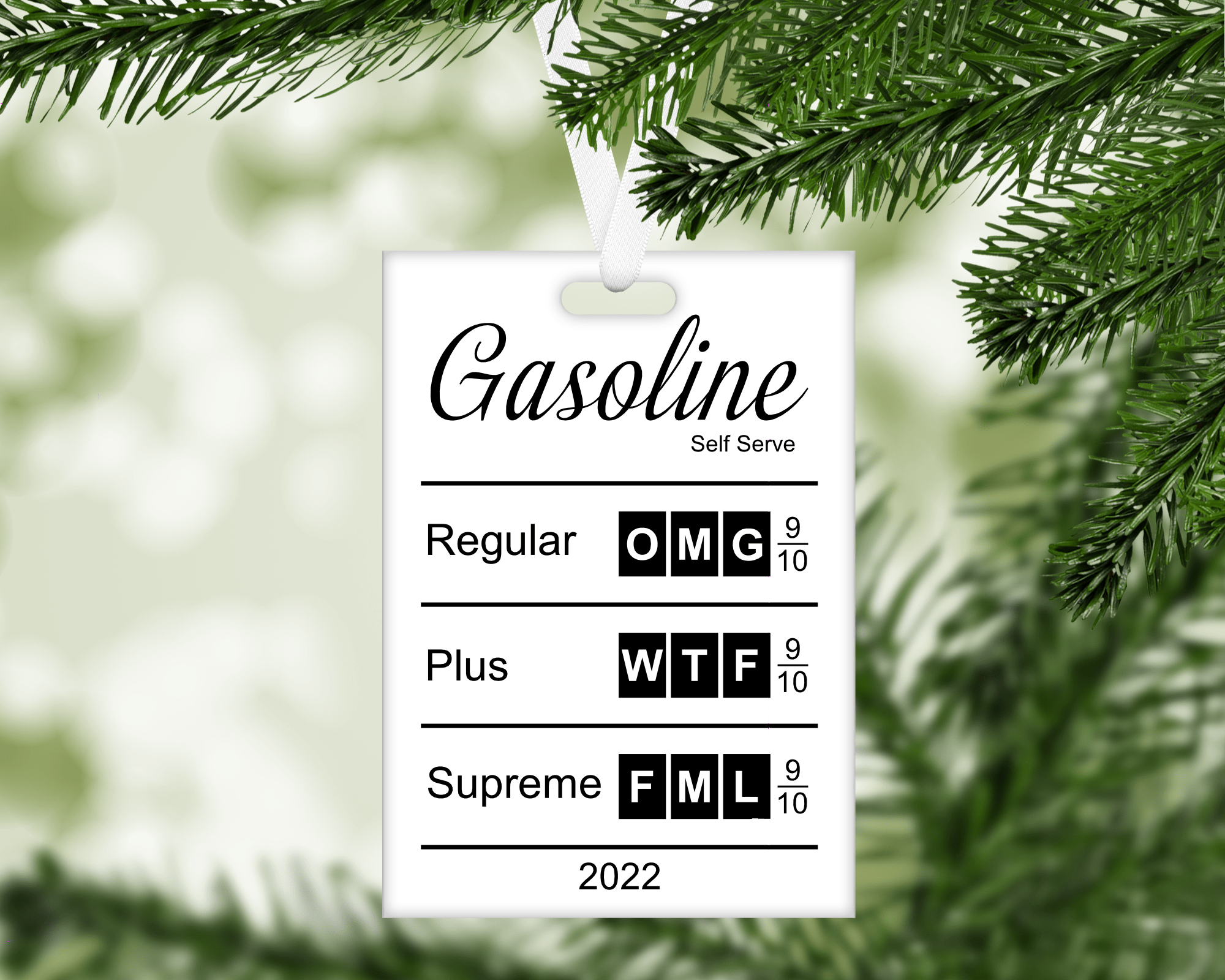 Funny Gas w/ Diesel Ornament-Stay Foxy Boutique, Florissant, Missouri