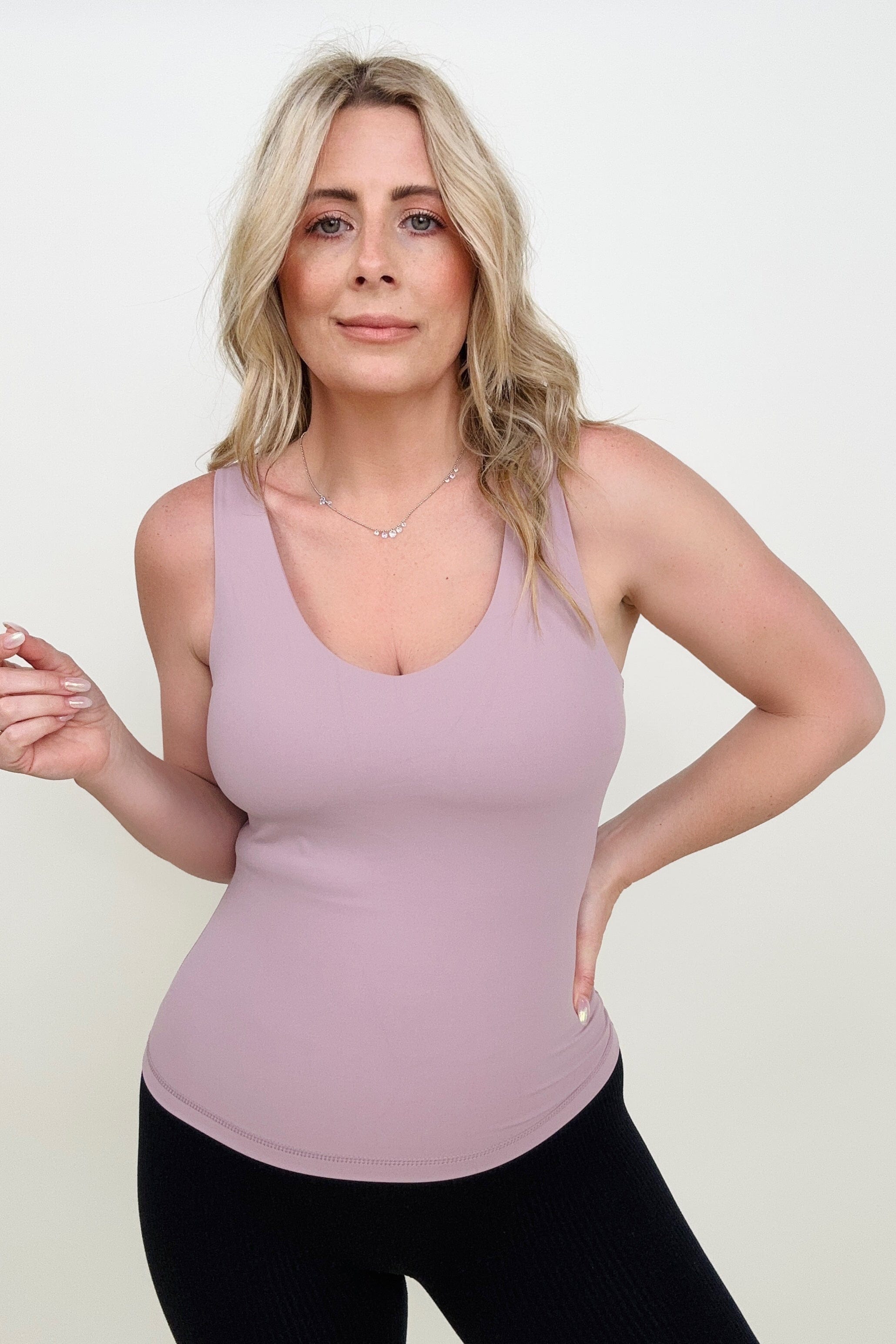 5 Colors - FawnFit Medium Length Lift Tank 2.0-Tank Tops & Camis-Stay Foxy Boutique, Florissant, Missouri