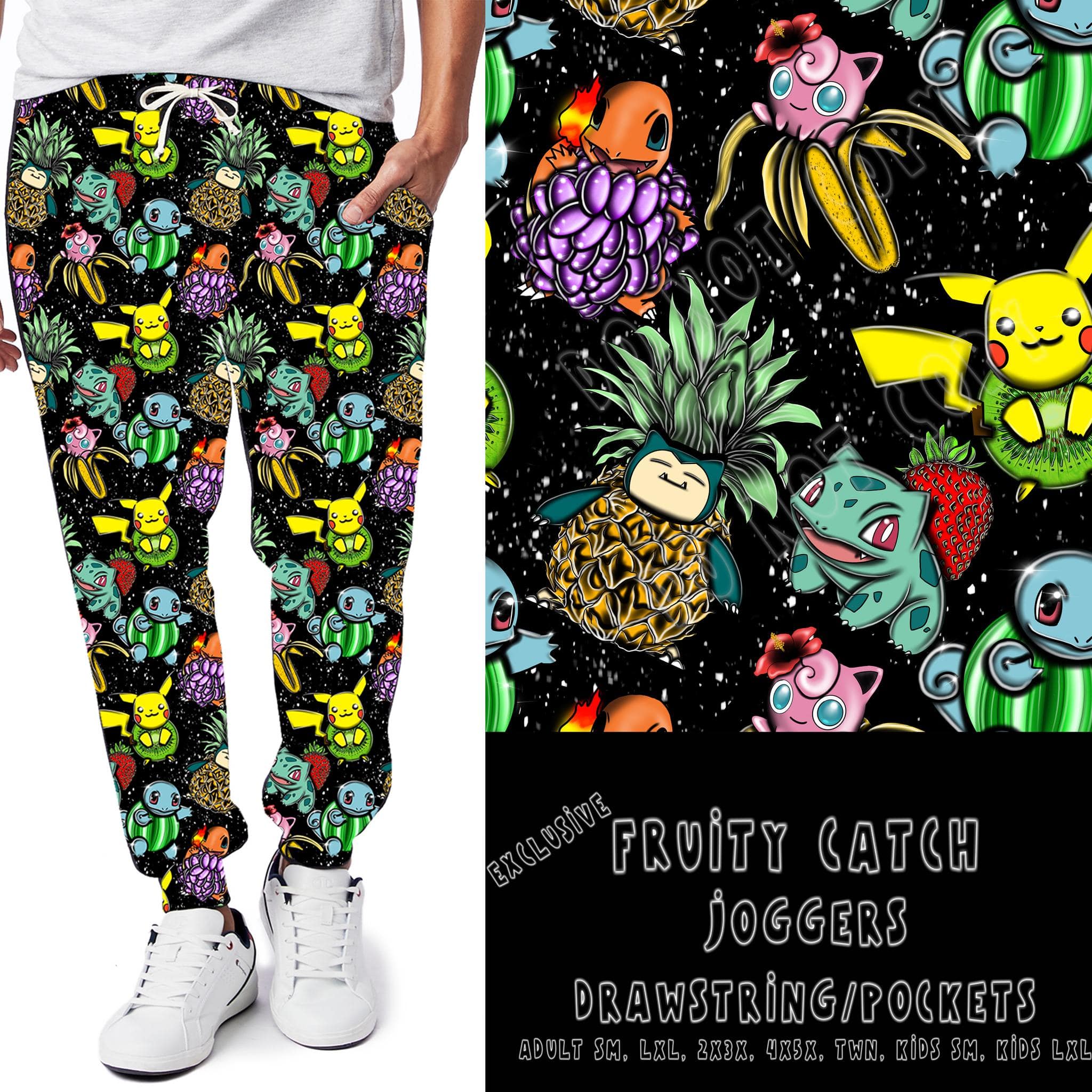 BATCH 68- FRUITY CATCH-LEGGINGS/CAPRI/JOGGER/Shorts-Stay Foxy Boutique, Florissant, Missouri
