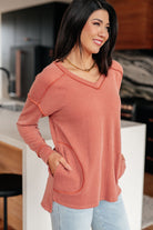 First and Foremost Rib Knit Top-Womens-Stay Foxy Boutique, Florissant, Missouri