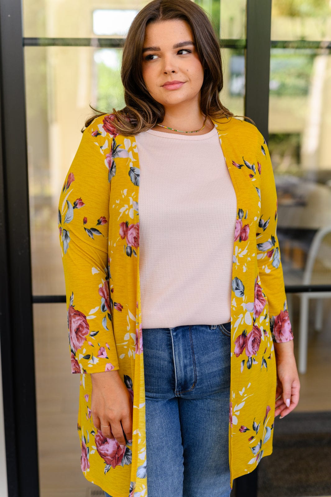 Grow As You Go Floral Cardigan-Womens-Stay Foxy Boutique, Florissant, Missouri