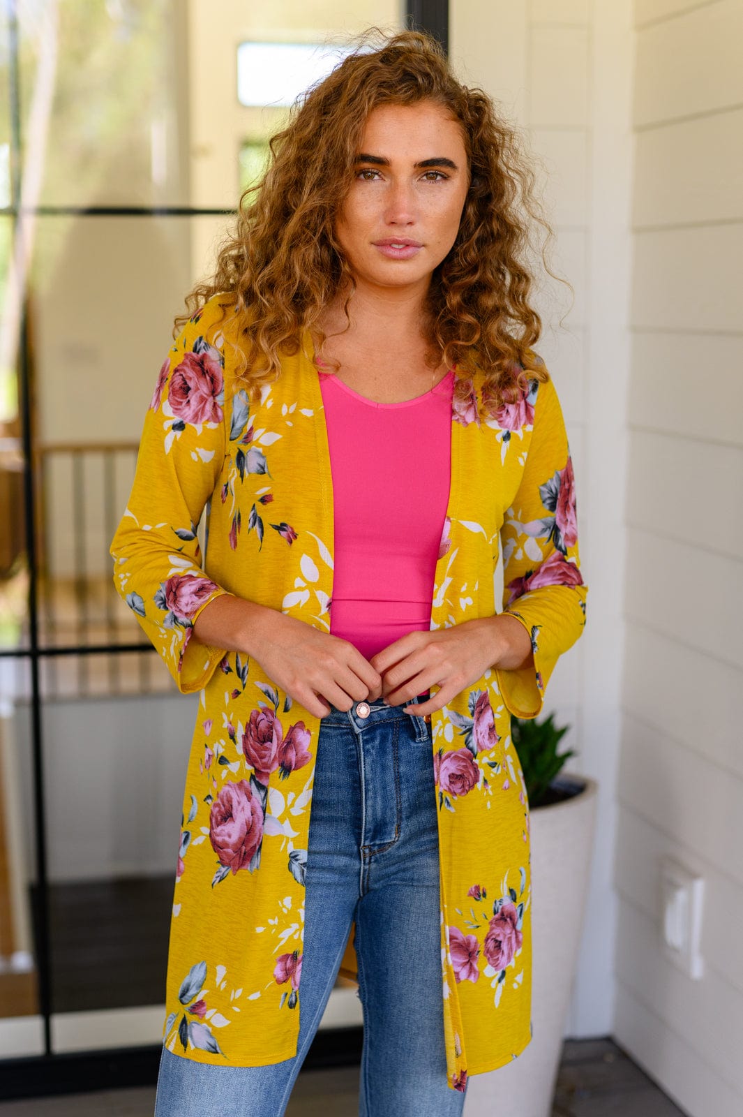 Grow As You Go Floral Cardigan-Womens-Stay Foxy Boutique, Florissant, Missouri