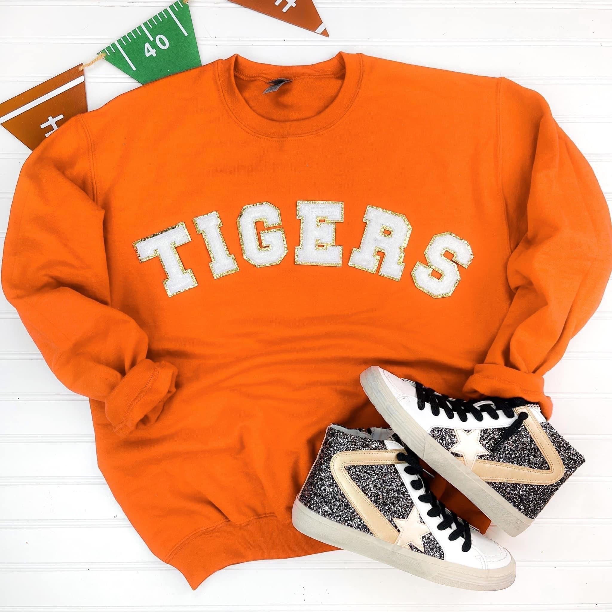 PREORDER: Game Day Patch Sweatshirt-Womens-Stay Foxy Boutique, Florissant, Missouri