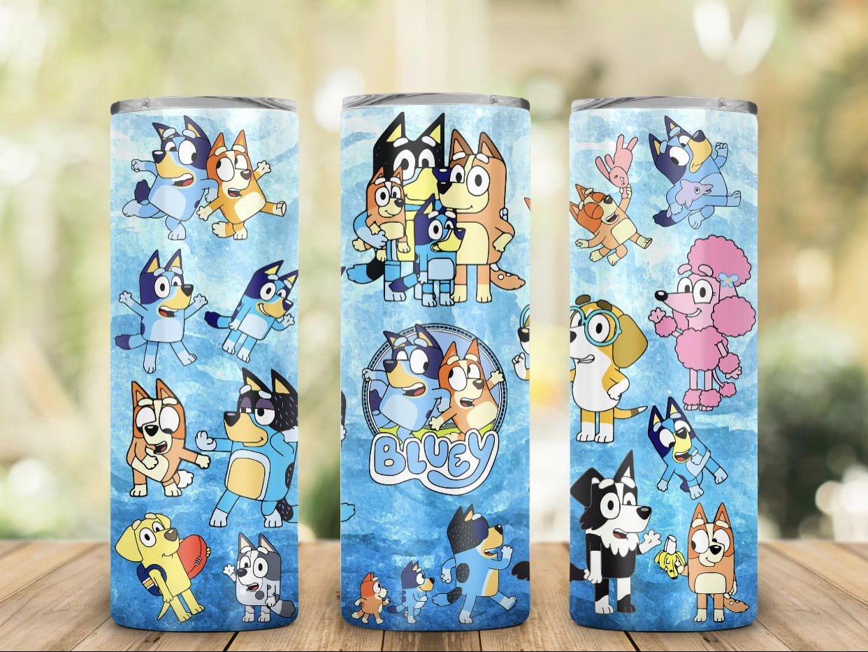 Bluey Tumbler Cup, Bluey Cup Ideas, Tumbler for Kids, Bluey Personalized  Tumbler, Bluey Gifts, Bluey Birthday 
