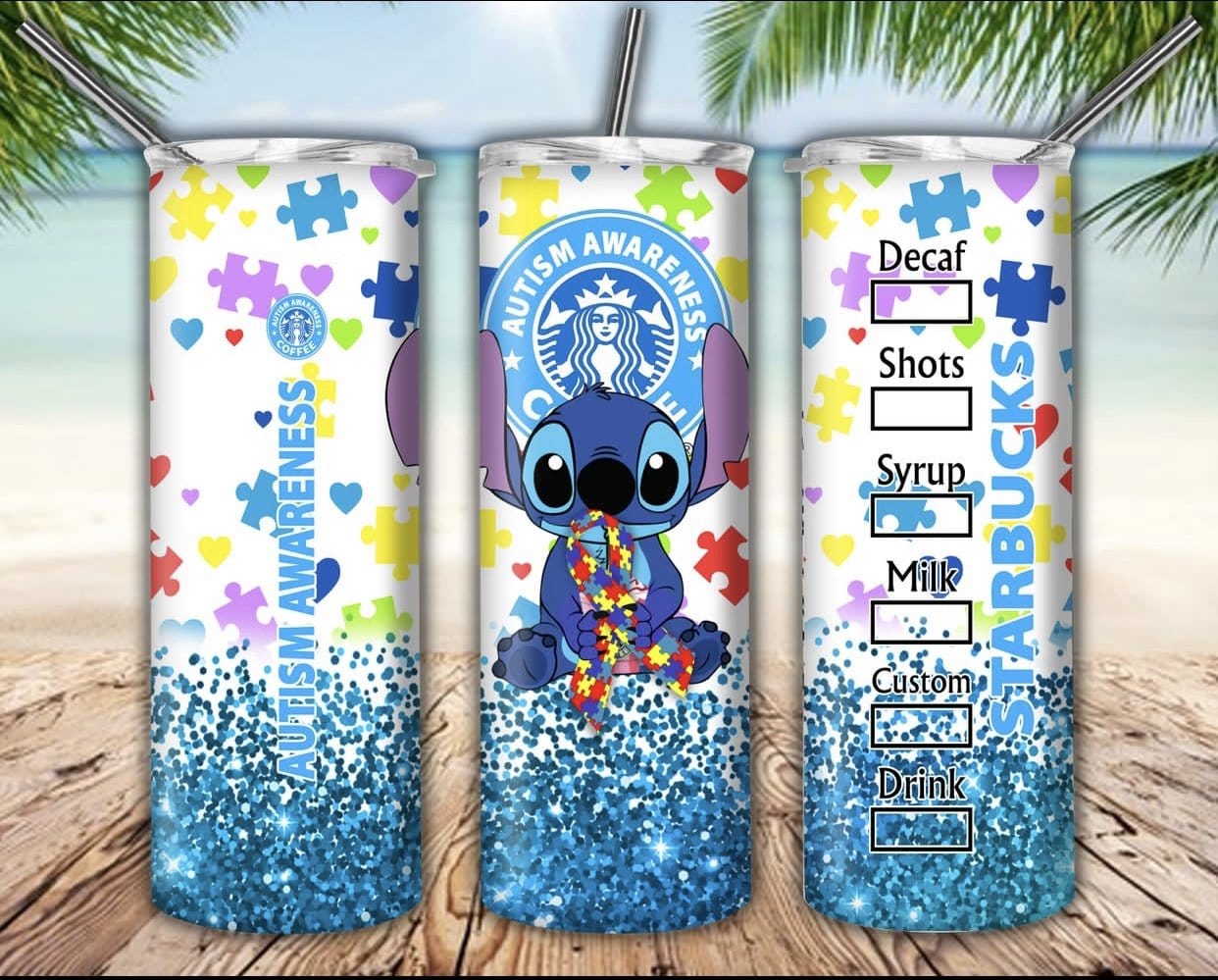 Autism Awareness Tumbler-Stay Foxy Boutique, Florissant, Missouri