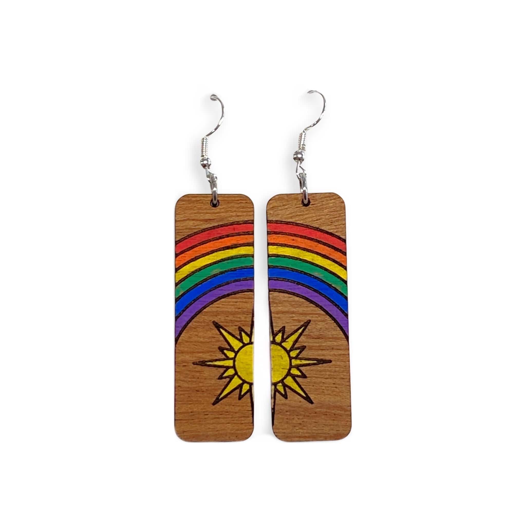 Sunshine & Rainbows Earrings-Hello Happiness-Stay Foxy Boutique, Florissant, Missouri