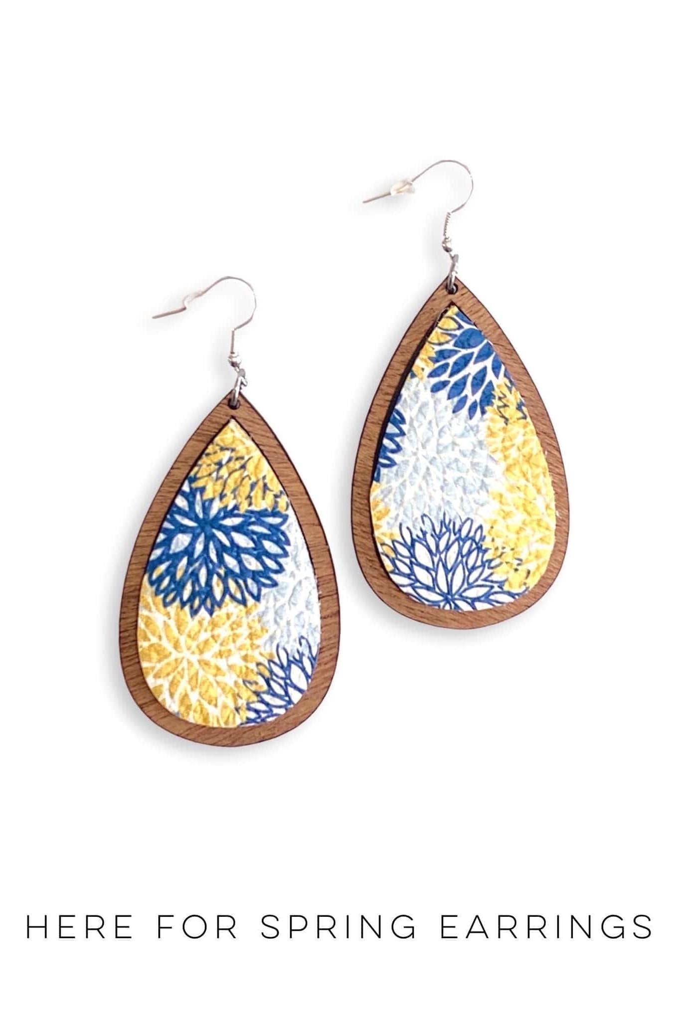 Here for Spring Earrings-Hello Happiness-Stay Foxy Boutique, Florissant, Missouri