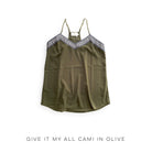 Give it My All Cami in Olive-Ninexis-Stay Foxy Boutique, Florissant, Missouri