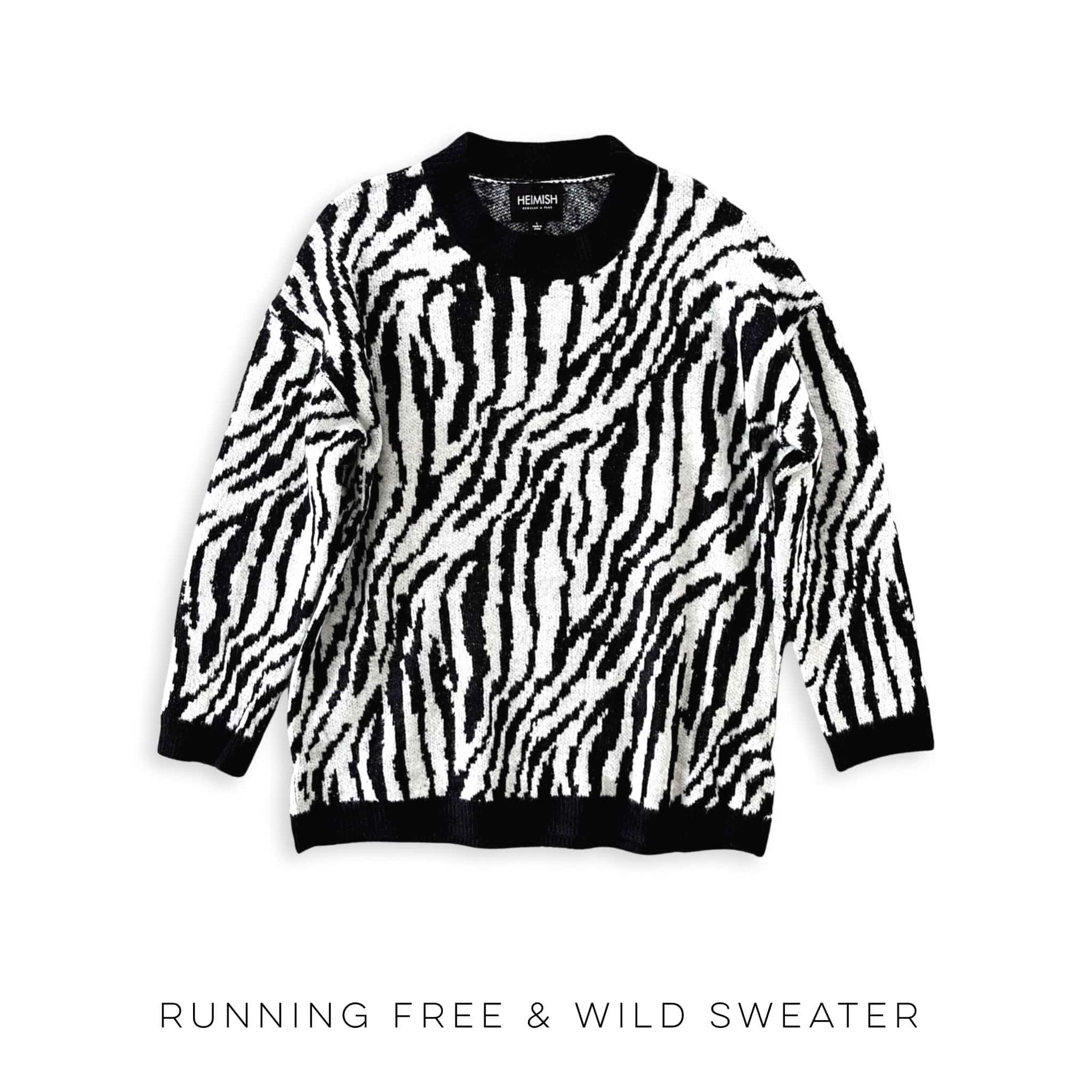 Running Free & Wild Sweater-Heimish-Stay Foxy Boutique, Florissant, Missouri