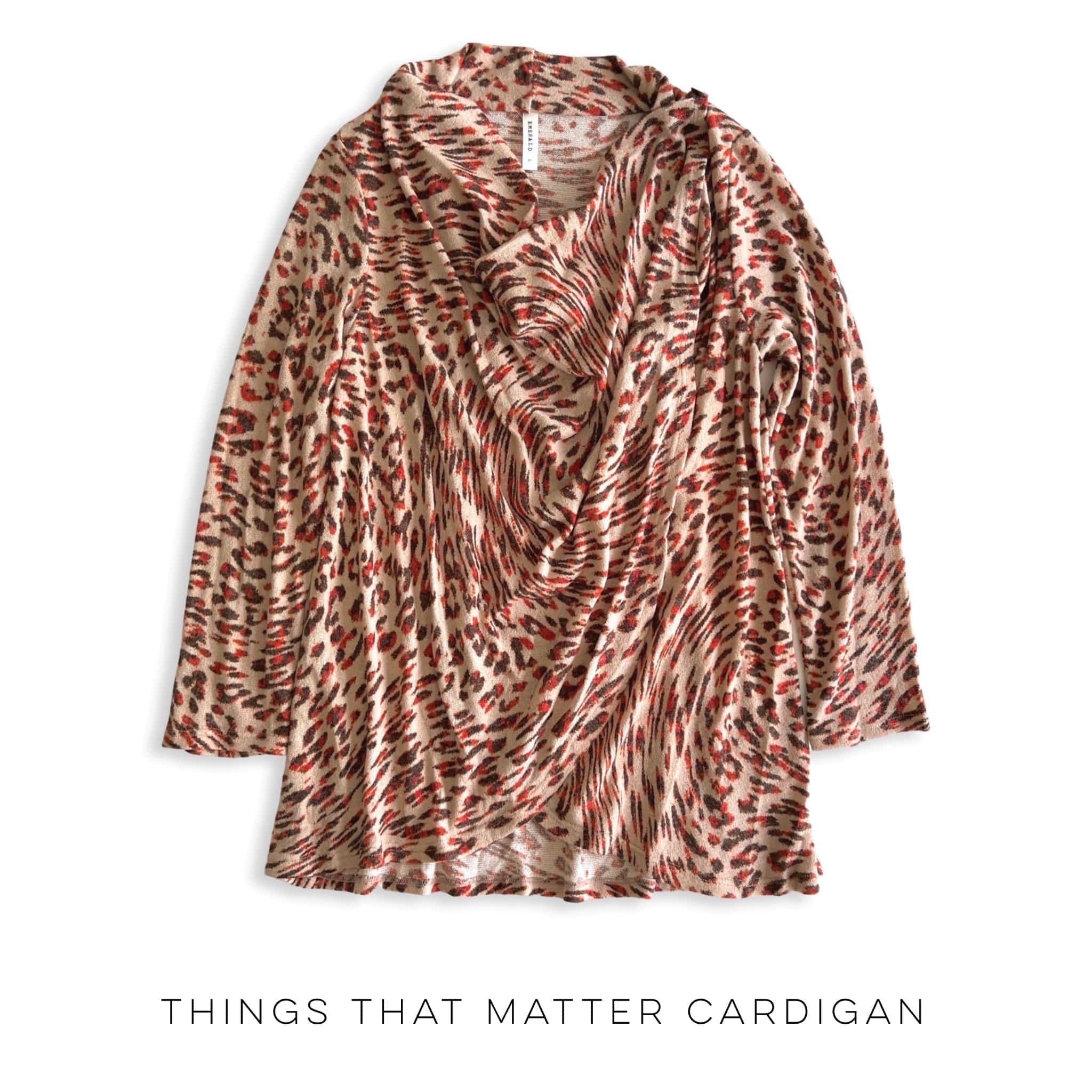 Things that Matter Cardigan-Emerald-Stay Foxy Boutique, Florissant, Missouri