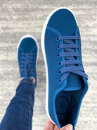 Free Spirit Sneakers in Blue-Enriko-Stay Foxy Boutique, Florissant, Missouri