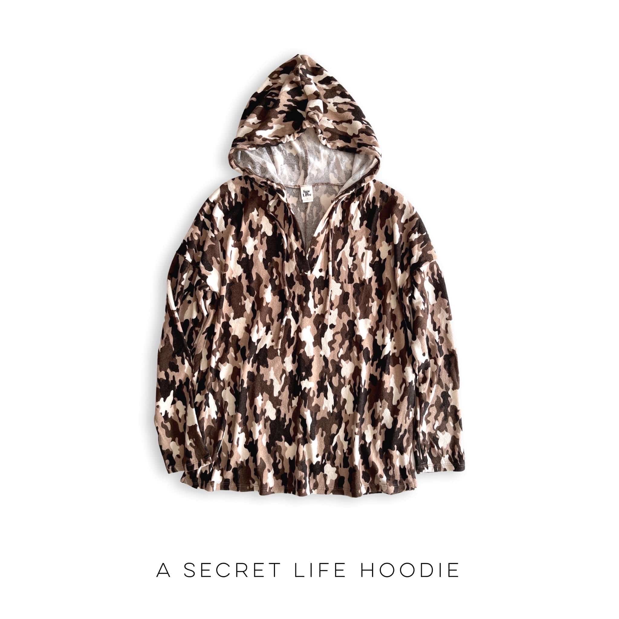 A Secret Life Hoodie-Sew in Love-Stay Foxy Boutique, Florissant, Missouri