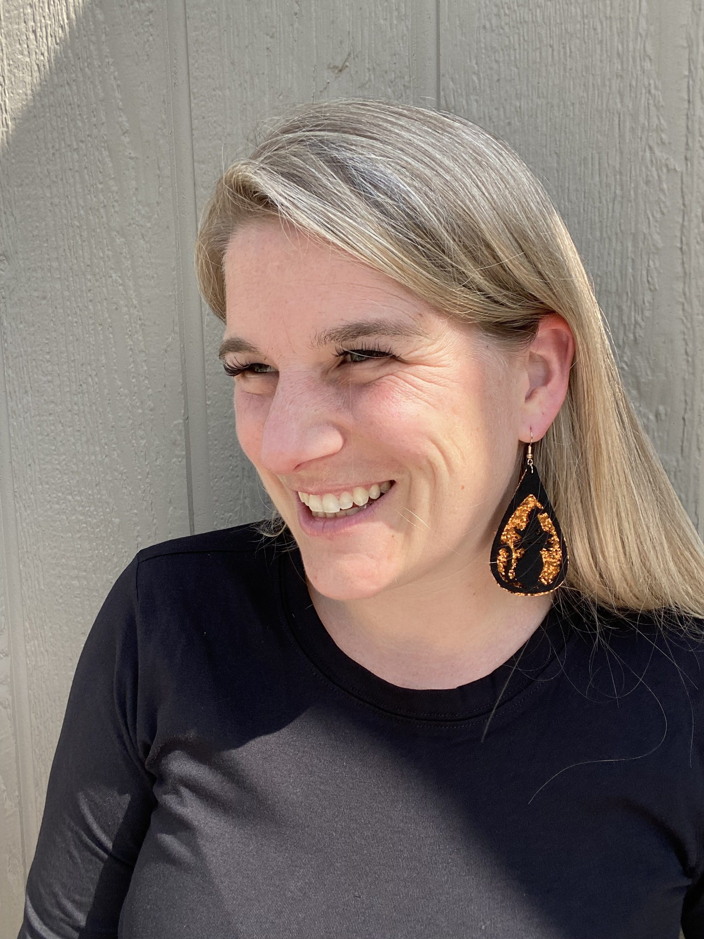 The Perfect Halloween Cat Earrings-Julia Rose-Stay Foxy Boutique, Florissant, Missouri