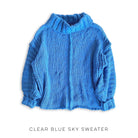 Clear Blue Sky Sweater-White Birch-Stay Foxy Boutique, Florissant, Missouri