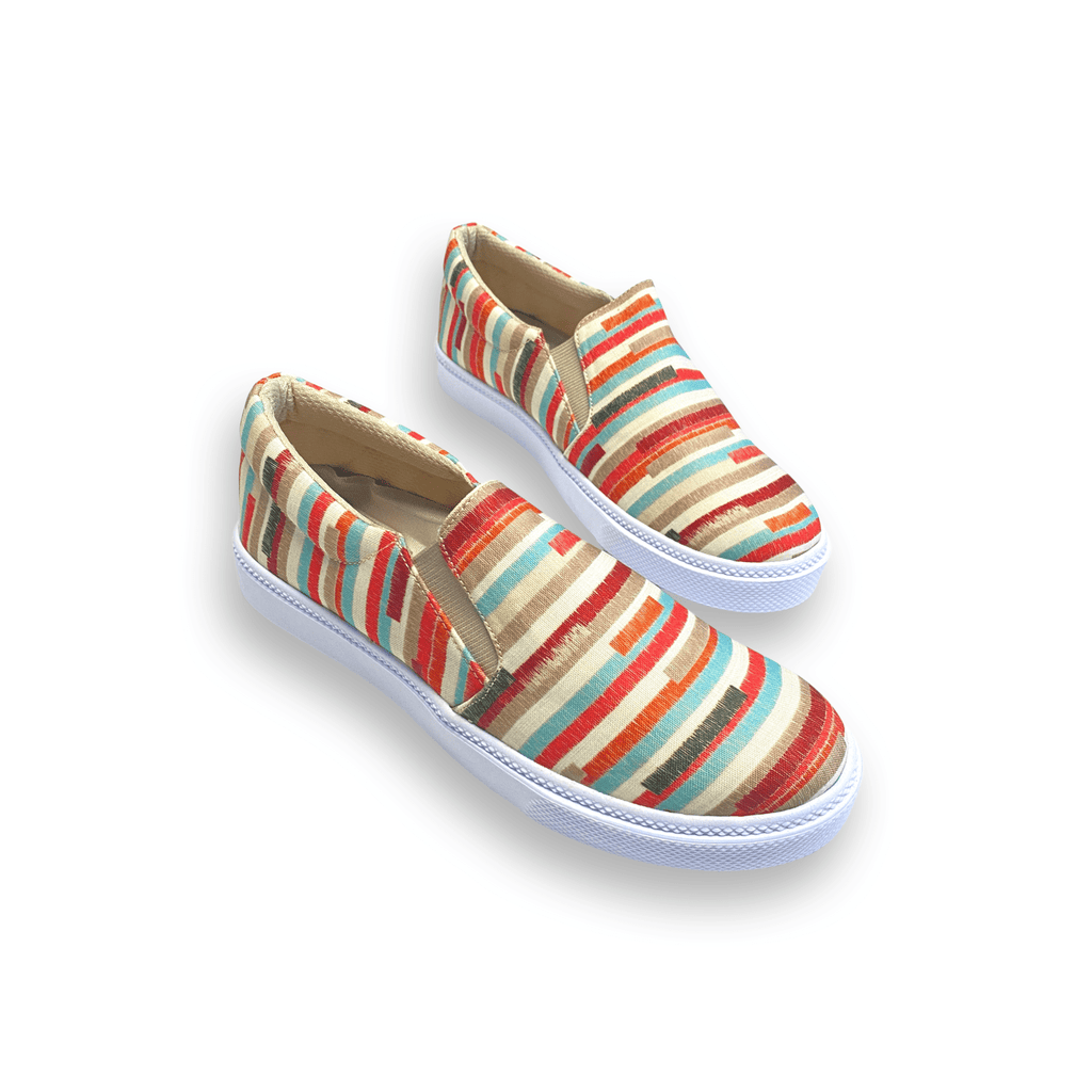 My Boho Striped Sneakers-MS-Everglades-Stay Foxy Boutique, Florissant, Missouri