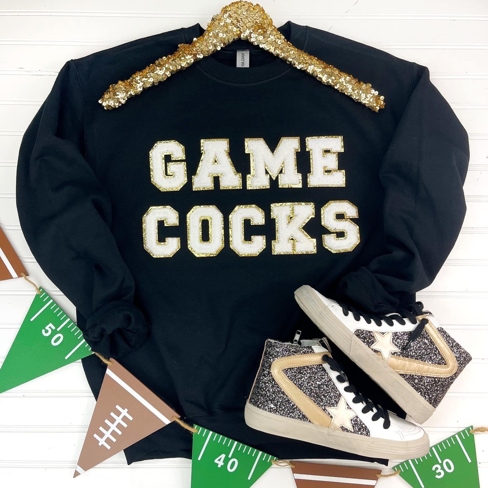 PREORDER: Game Day Patch Sweatshirt-Womens-Stay Foxy Boutique, Florissant, Missouri