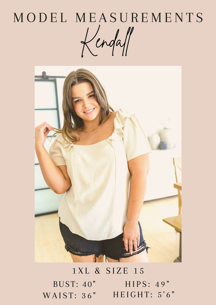 Everyday Scoop Neck Short Sleeve Top in White-Womens-Stay Foxy Boutique, Florissant, Missouri