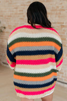Life in Technicolor Knit Cardigan-Tops-Stay Foxy Boutique, Florissant, Missouri