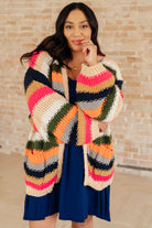 Life in Technicolor Knit Cardigan-Tops-Stay Foxy Boutique, Florissant, Missouri