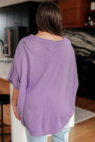 Lilac Whisper Dolman Sleeve Top-Womens-Stay Foxy Boutique, Florissant, Missouri