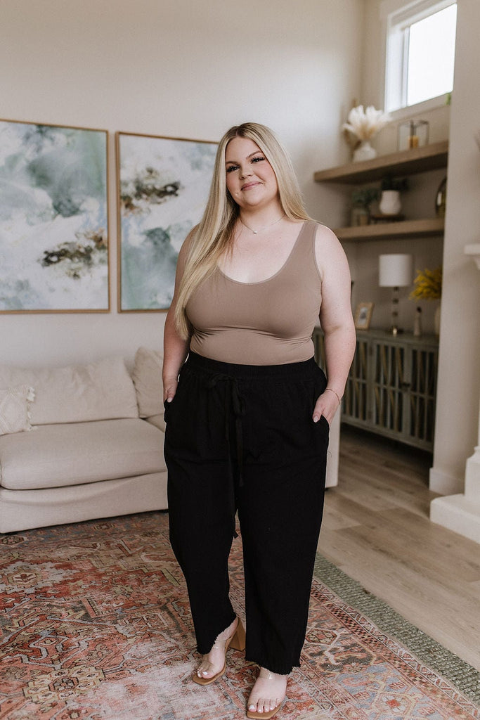 Love Me Dearly High Waisted Pants in Black-Womens-Stay Foxy Boutique, Florissant, Missouri