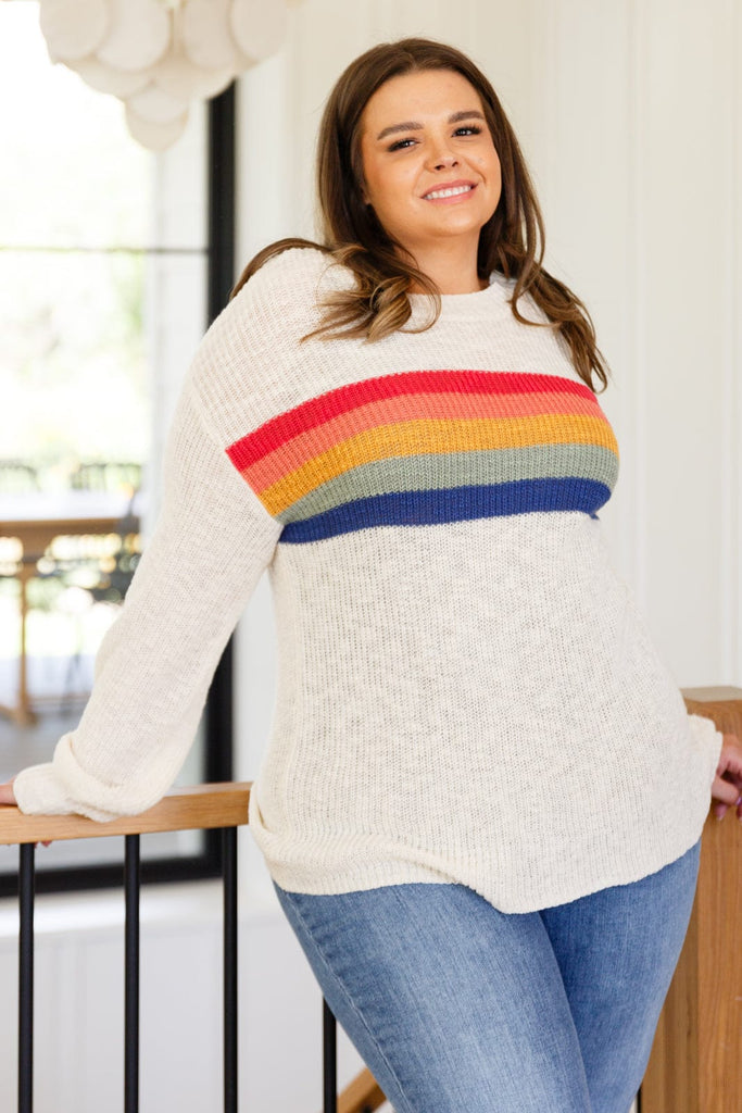 Love That For Us Striped Sweater-Womens-Stay Foxy Boutique, Florissant, Missouri