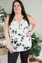 Change of Heart Top in Black-White Birch-Stay Foxy Boutique, Florissant, Missouri