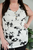 Change of Heart Top in Black-White Birch-Stay Foxy Boutique, Florissant, Missouri