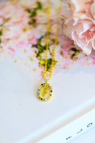 Mi Amor Gold Dipped Initial Necklace-Womens-Stay Foxy Boutique, Florissant, Missouri