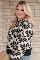 Mid Mod Floral Sweater-Womens-Stay Foxy Boutique, Florissant, Missouri