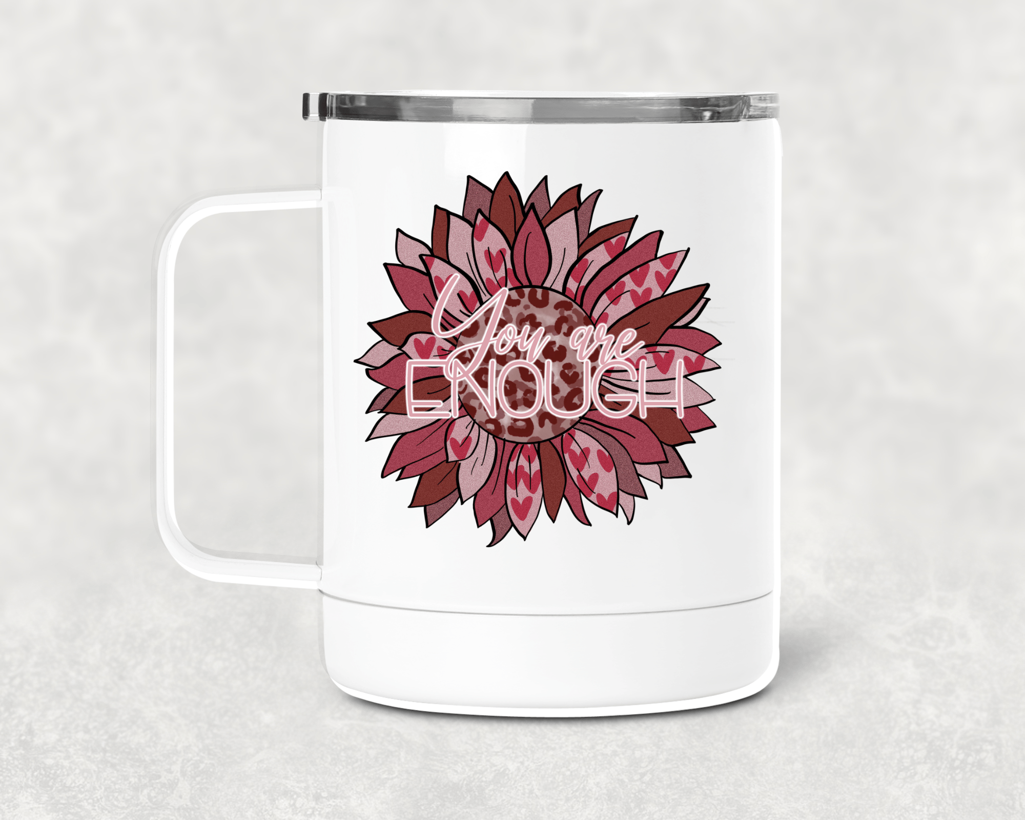 You Are Enough Mug /Wine Cup-Stay Foxy Boutique, Florissant, Missouri