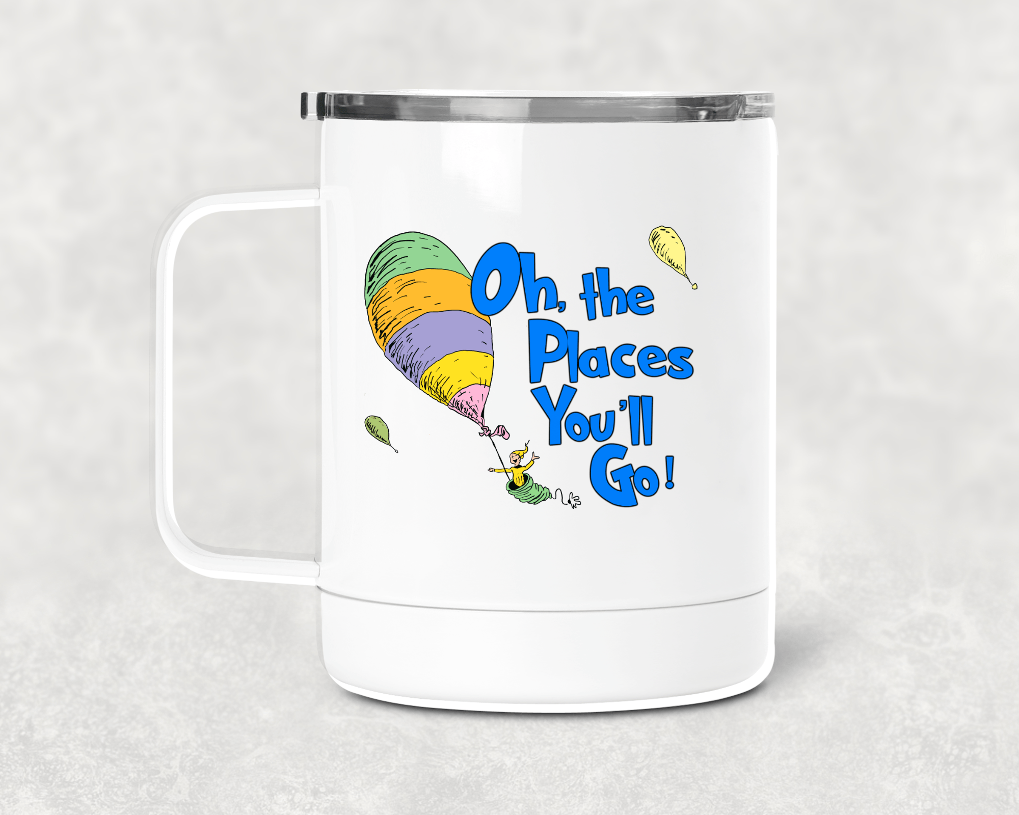 Oh The Places Mug /Wine Cup-Stay Foxy Boutique, Florissant, Missouri