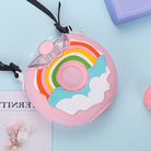 Portable Rainbow Donut Water Bottle-Womens-Stay Foxy Boutique, Florissant, Missouri