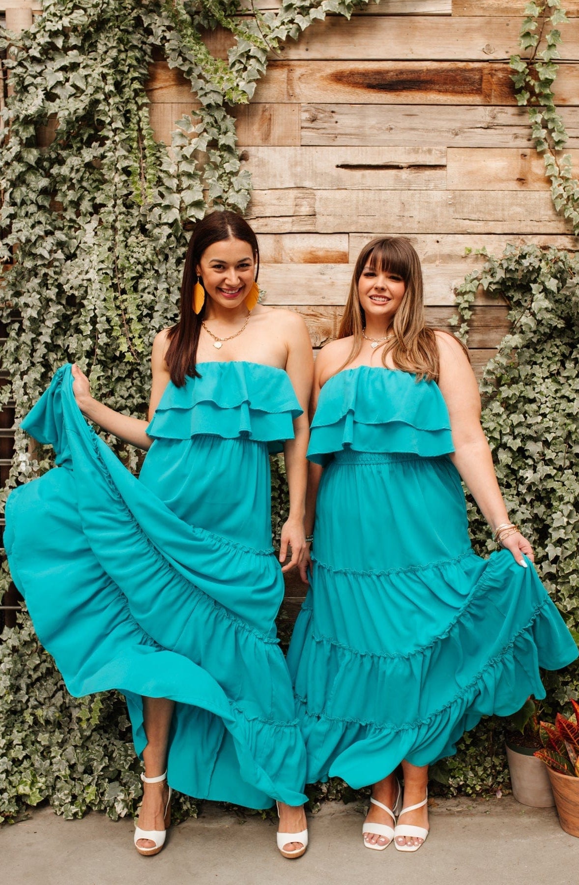 FINAL SALE Bliss Dress in Blue-Womens-Stay Foxy Boutique, Florissant, Missouri