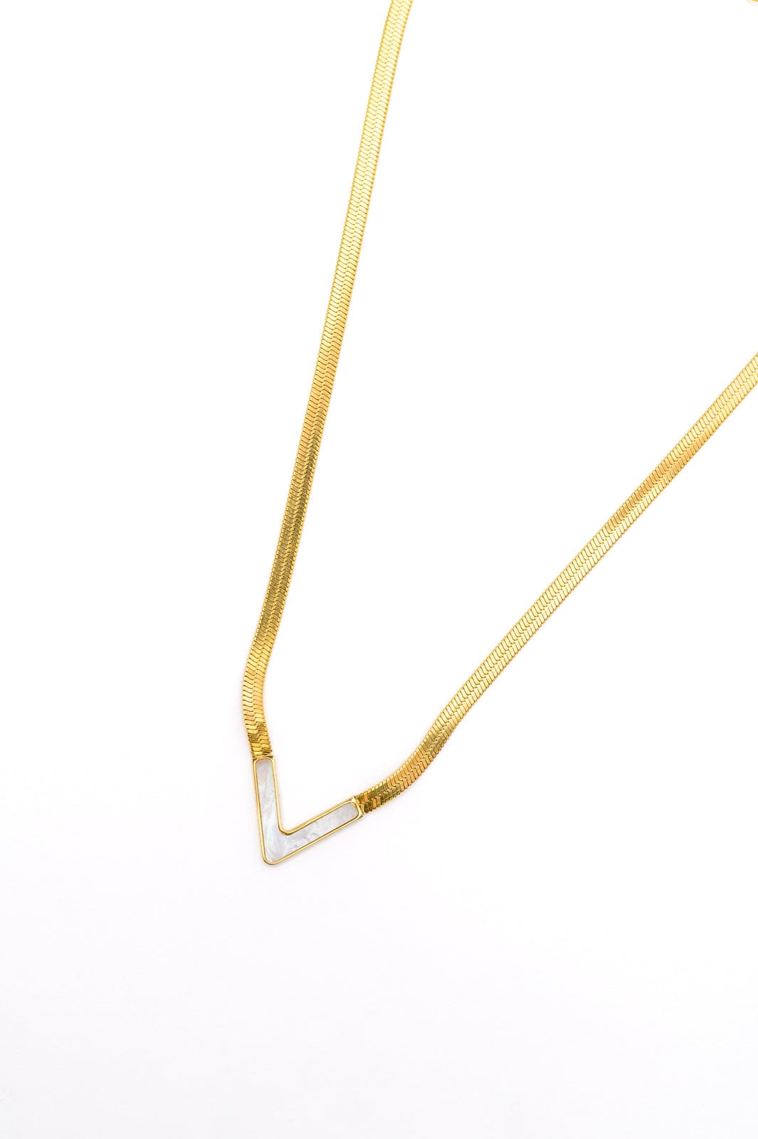 Pearl V Necklace-Womens-Stay Foxy Boutique, Florissant, Missouri