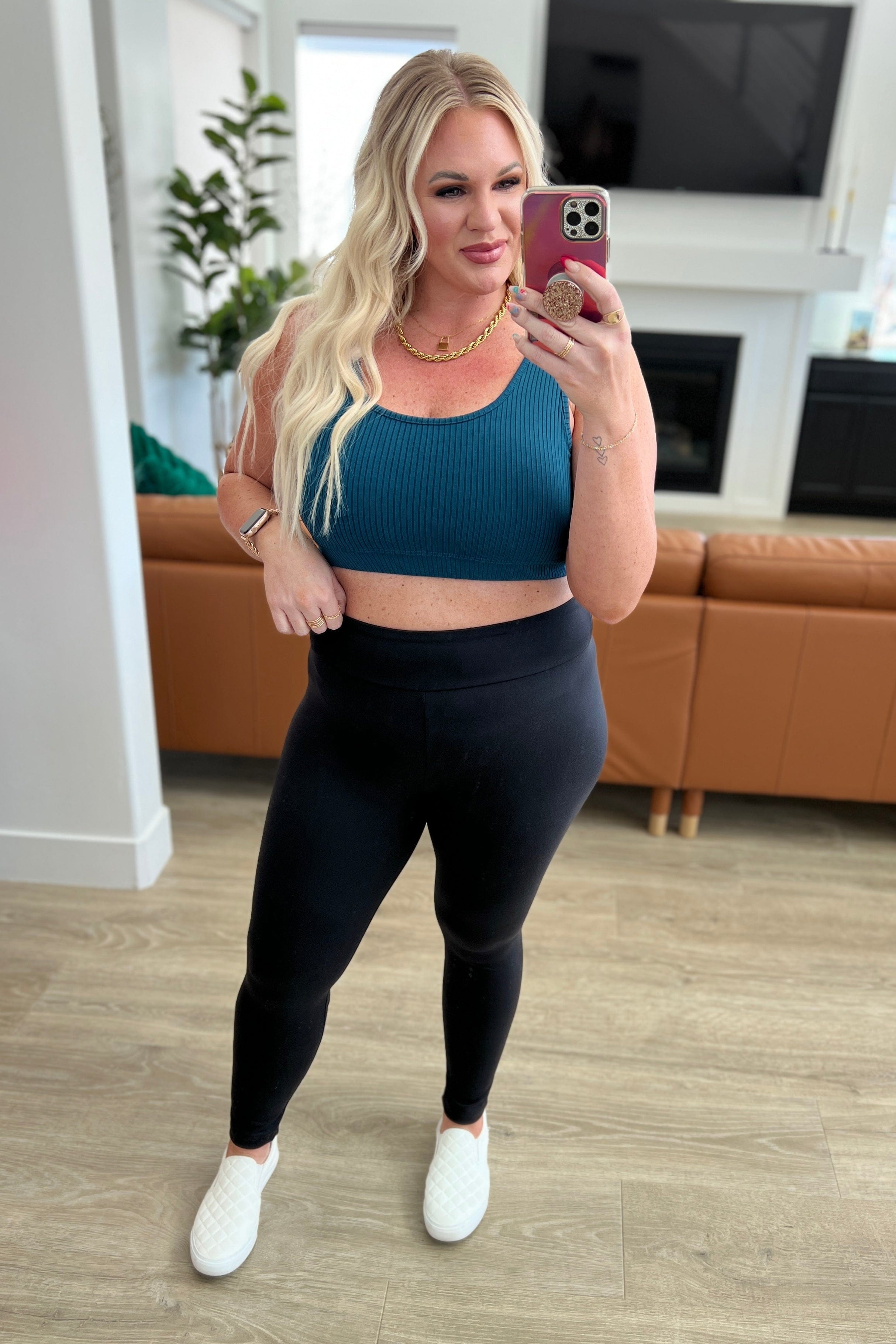 A Heartbeat Skip Leggings-Athleisure-Stay Foxy Boutique, Florissant, Missouri