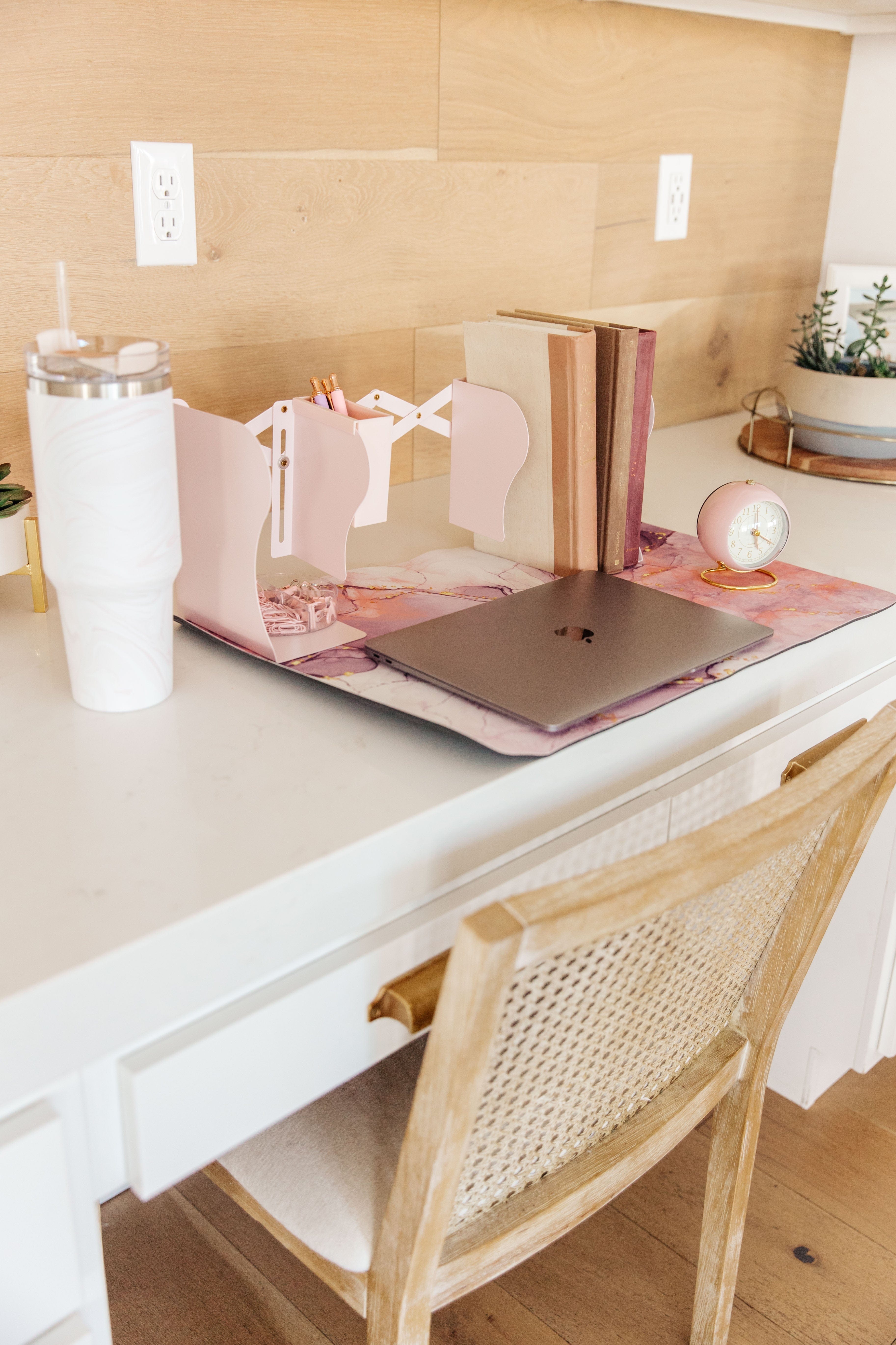 Boss Babe Expanding Desk Organizer in Pink-Womens-Stay Foxy Boutique, Florissant, Missouri