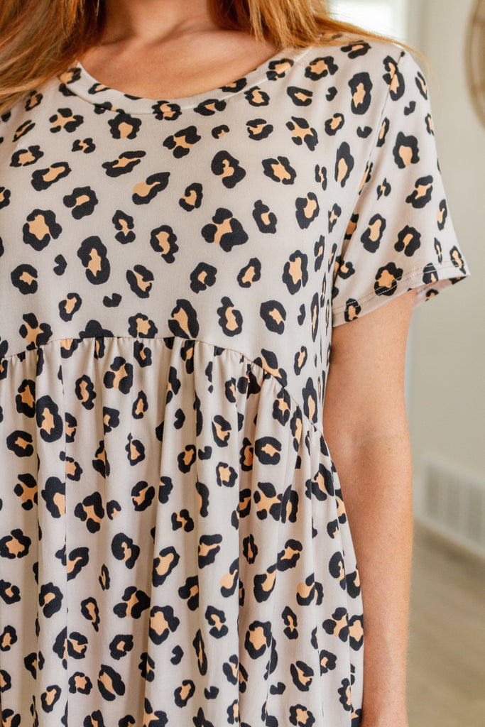 Safari Sweetheart Animal Print Dress-Womens-Stay Foxy Boutique, Florissant, Missouri