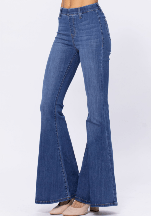 Flare for the Dramatic Judy Blue Jeans-judy blue-Stay Foxy Boutique, Florissant, Missouri