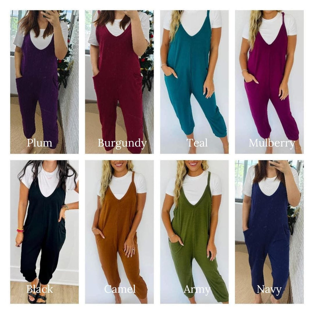 PREORDER: Becky Romper in Nine Colors-Womens-Stay Foxy Boutique, Florissant, Missouri