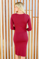 Sure To Fall In Love Bodycon Dress-Womens-Stay Foxy Boutique, Florissant, Missouri