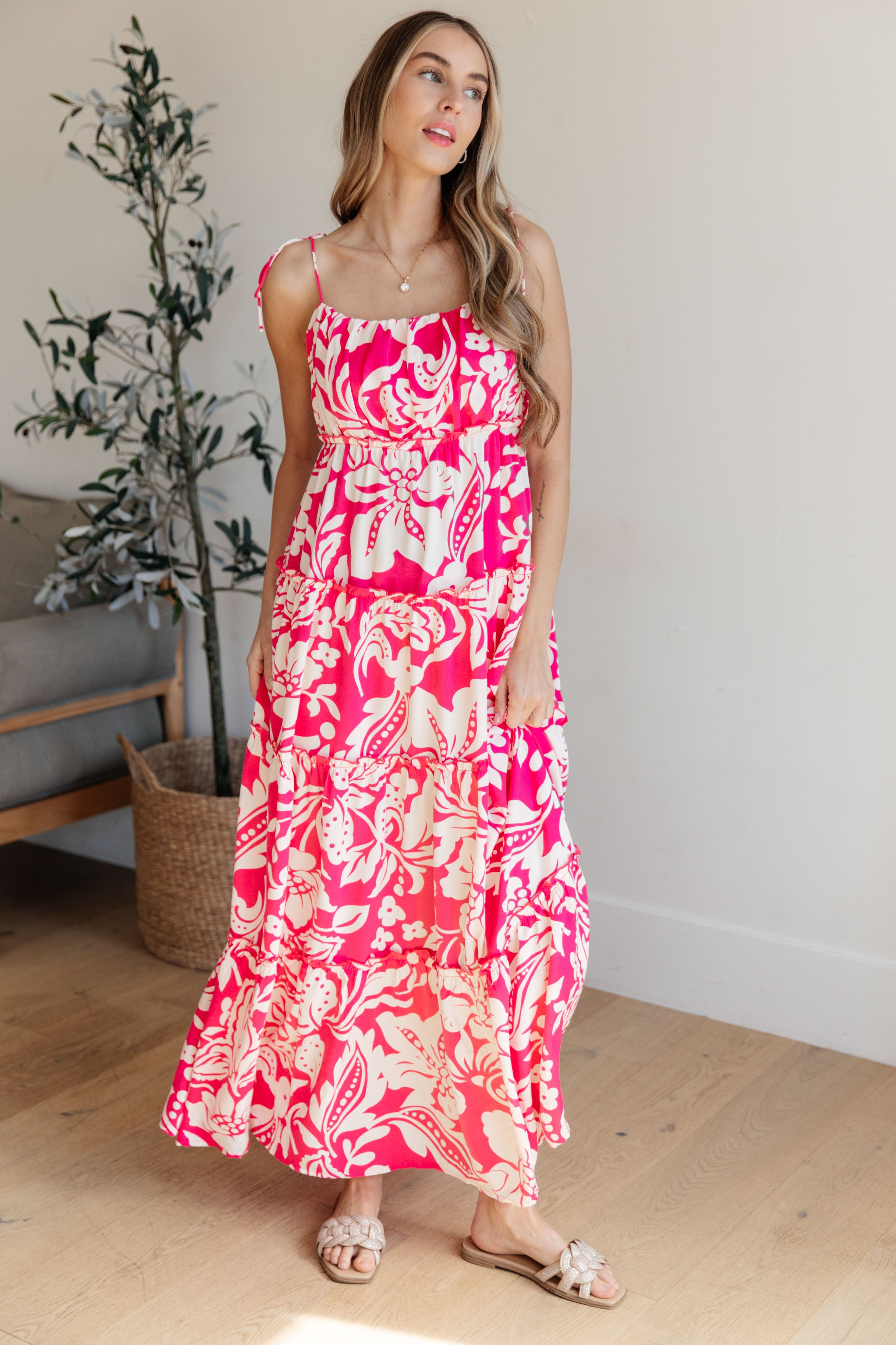 Tomorrow is Forever Tiered Dress-Womens-Stay Foxy Boutique, Florissant, Missouri