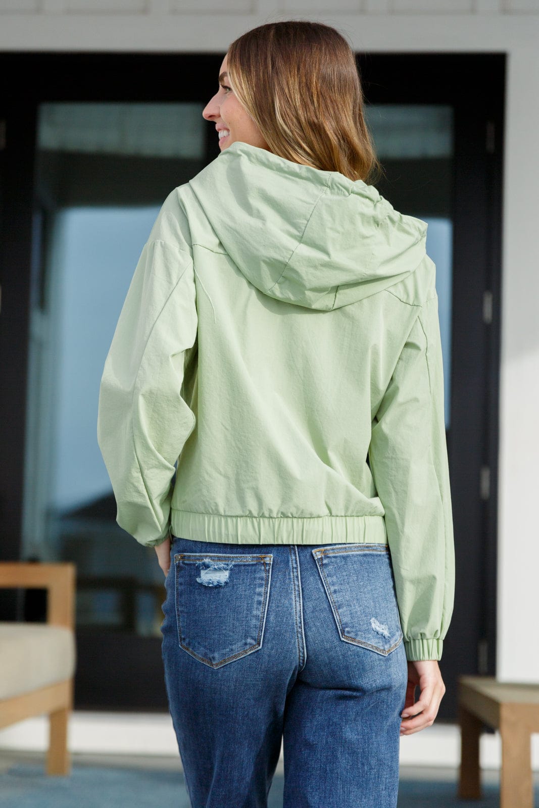 Tomorrow's Forecast Hooded Windbreaker-Layers-Stay Foxy Boutique, Florissant, Missouri