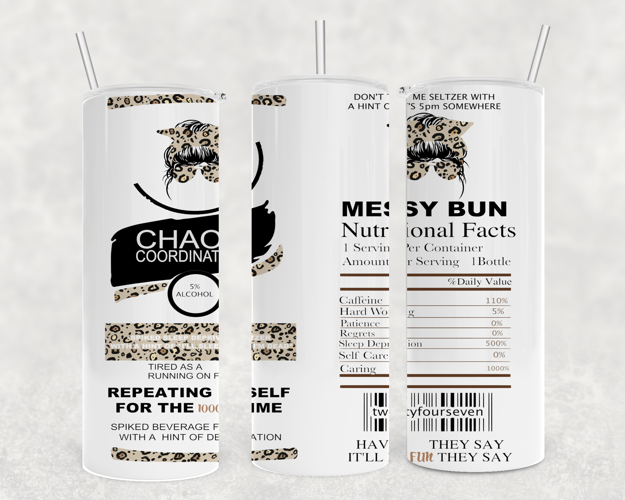 Chaos Coordinator Tumbler-Stay Foxy Boutique, Florissant, Missouri