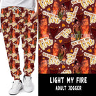 LUCKY IN LOVE-LIGHT MY FIRE LEGGINGS/JOGGERS-Stay Foxy Boutique, Florissant, Missouri