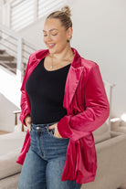 Verity Velvet Blazer-Womens-Stay Foxy Boutique, Florissant, Missouri