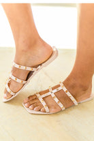 Walk the Talk Studded Sandals-Womens-Stay Foxy Boutique, Florissant, Missouri