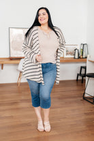 Weekend Adventure Striped Longline Cardigan-Womens-Stay Foxy Boutique, Florissant, Missouri