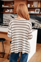 Weekend Adventure Striped Longline Cardigan-Womens-Stay Foxy Boutique, Florissant, Missouri